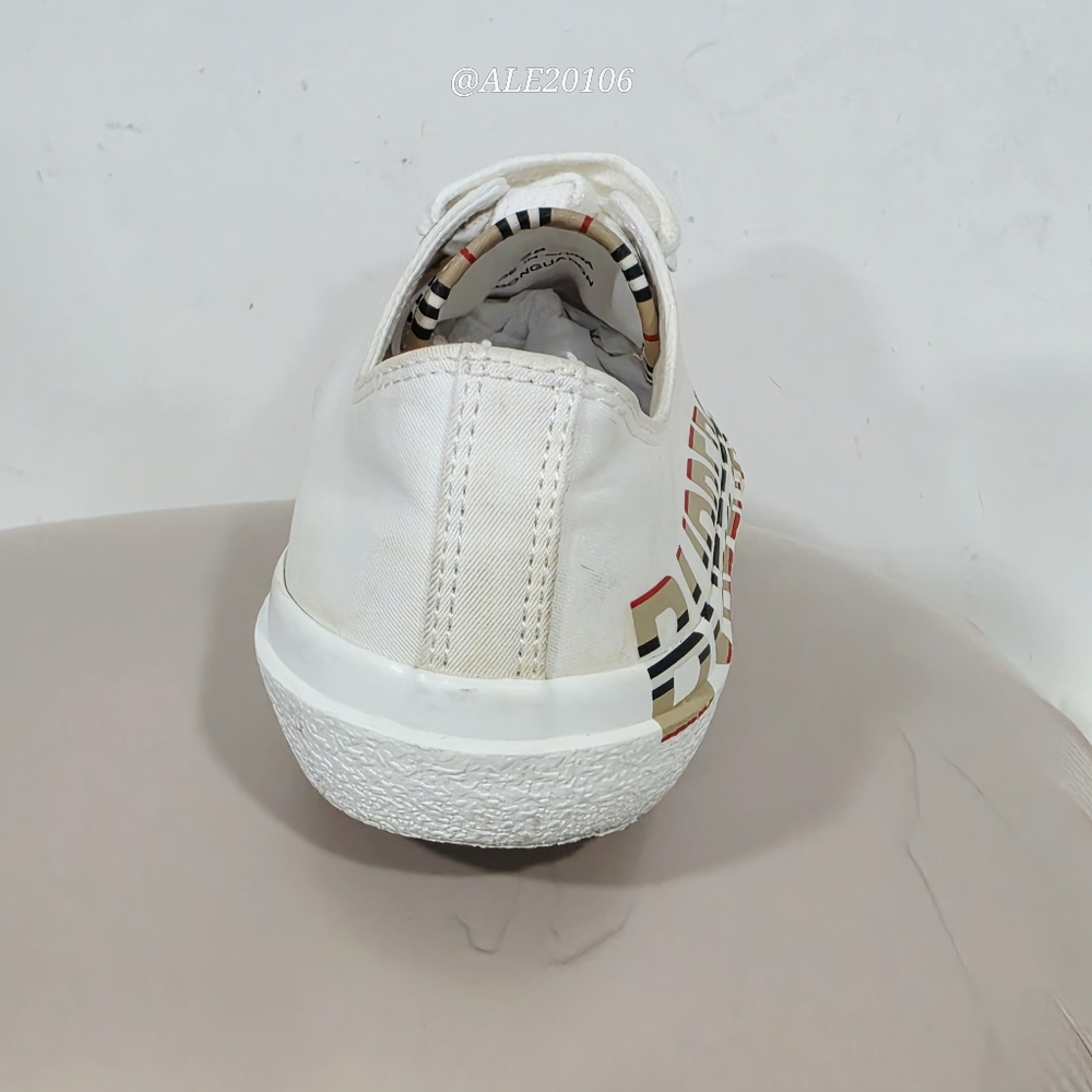 Burberry Kids Larkhall Icon Stripe Logo Sneakers in size EU 28 - Picture 13 of 17